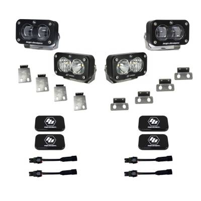 Baja Designs - Baja Designs 448182 S2 SAE/S2 Pro Fog Pocket Kit