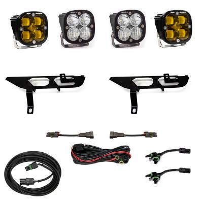 Baja Designs - Baja Designs 447700 Squadron SAE/Pro Fog Pocket Light Kit