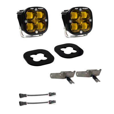 Baja Designs - Baja Designs 447731 Squadron SAE Fog Pocket Light Kit 11-16 Ford Super Duty