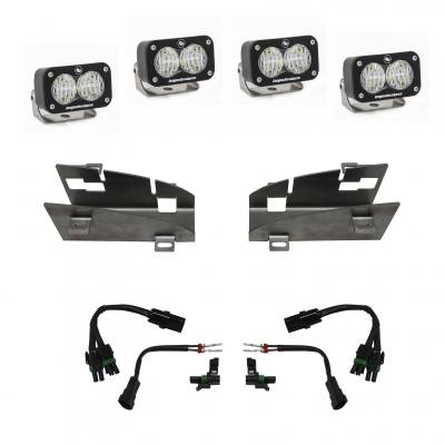 Baja Designs - Baja Designs 448024 S2 Sport Dual Fog Pocket Light Kit