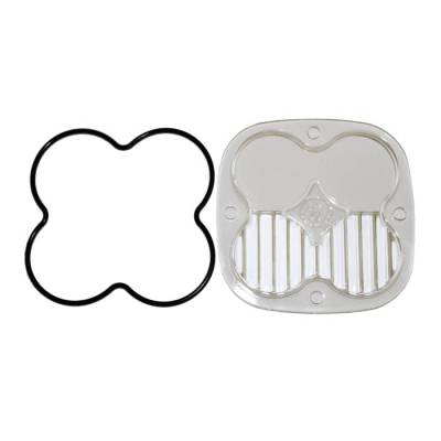 Baja Designs - Baja Designs 668403 Squadron Light Pod Lens Kit Driving/Combo Clear