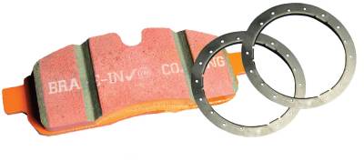 EBC Brakes - EBC Brakes ED92136 EBC Brakes ED92136 Truck/SUV Extra Duty Brake Pads