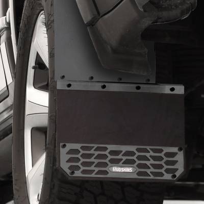 Putco - Putco 78504 Solid Black Mud Skins Rear for 09-25 RAM 1500 Pair