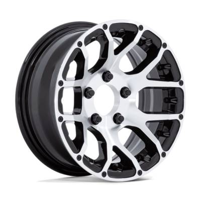 Helo - Helo Wheels HE1825 15x6 6x5.5 0mm Black/Machined HE182556060300