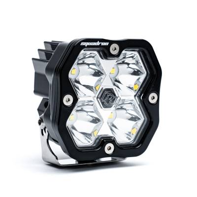 Baja Designs - Baja Designs 55-0001-2 Squadron 2.0 Sport Black LED Auxiliary Light Pod