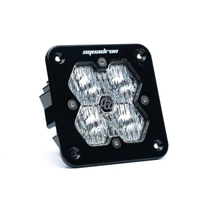 Baja Designs - Baja Designs 55-1005-2 Squadron 2.0 Sport Black Flush Mount Auxiliary Light Pod