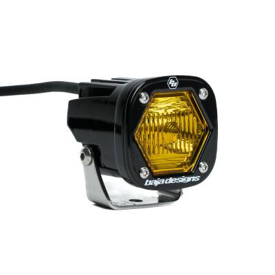 Baja Designs - Baja Designs 38-0012 S1 w/Trail Lens LED Auxiliary Amber Light Pod