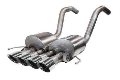 Corsa Performance - Corsa Performance 14777 Xtreme/Touring Axle-Back Exhaust System for Corvette