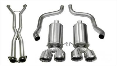Corsa Performance - Corsa Performance 14470CB Xtreme Cat-Back Exhaust System for 09-13 Corvette