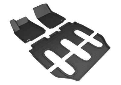 3D MAXpider - 3D MAXpider L1TL00201509 Kagu Floor Mat for 16-17 Tesla Model X