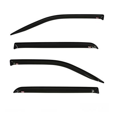 Westin - Westin 72-35432 Slim Tape-On Wind Deflector 4Pc for 19-25 RAM 1500 Crew Cab