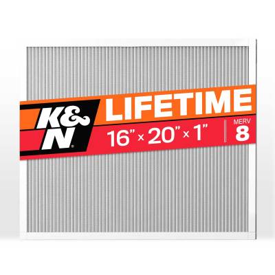 K&N - K&N HVC-8-11620 HVAC Filter 16 x 20 x 1 MERV 8