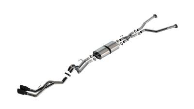 Borla - Borla 140939BC S-Type Cat-Back Exhaust Truck Side Exit for 22-26 Tundra 3.4L
