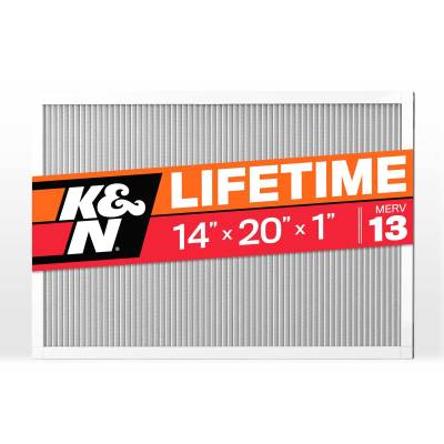 K&N - K&N HVC-13-11420 HVAC Filter 14 x 20 x 1 MERV 13