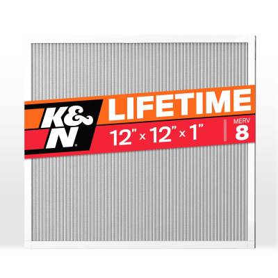 K&N - K&N HVC-8-11212 HVAC Filter 12 x 12 x 1 MERV 8
