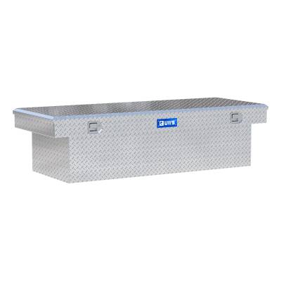 UWS - UWS TBSD-72-LBTA Bright Aluminum 72" Deep Extra-Wide Crossover Truck Tool Box
