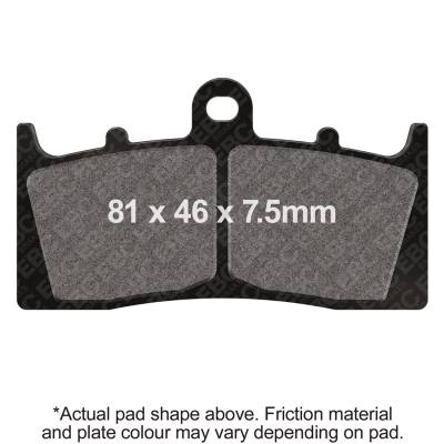EBC Motorcycle Brakes - EBC Motorcycle Brakes FA294HH Double-H Sintered Pads