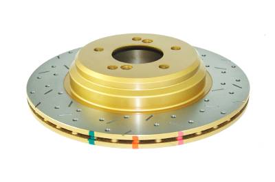 Disc Brakes Australia - Disc Brakes Australia DBA42851XS DBA 4000 Series XS Gold Rear Brake Rotor