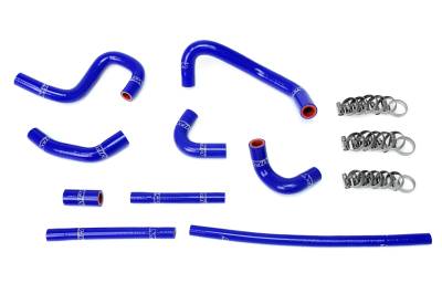 HPS Performance - HPS 57-1696-BLUE Radiator/Heater Coolant Hose for 03-07 Land Cruiser