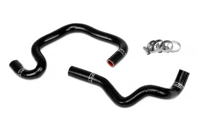 HPS Performance - HPS 57-1082-BLK Black Heater Coolant Hose Kit for 95-98 Toyota T100 3.4L V6