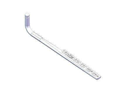 Husky Towing - Husky Towing 31522 Round Spring Bar 1001-1400lb Tongue w/Chain