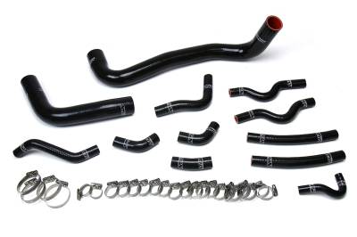 HPS Performance - HPS 57-1610-BLK Silicone Replaces Rubber Radiator & Heater Hoses