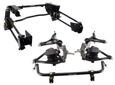 Ridetech - Ridetech 11360297 HQ Lowered Air Suspension System for 73-87 Chevy C10