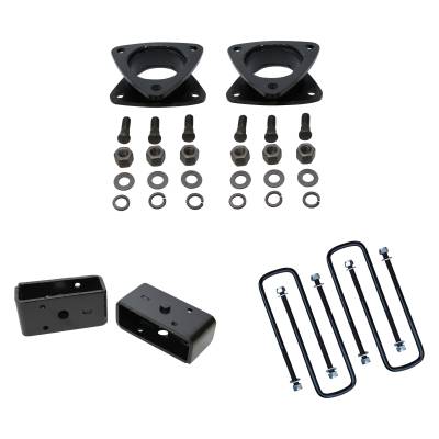 Freedom Off-Road - Freedom O/R FO-T601-KIT 3/2" F/R Strut Spacers Blocks w/UBolts for 05-23 Tacoma