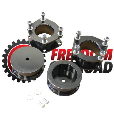 Freedom Off-Road - Freedom FO-J308F30+FO-J308R30 3" F/R Spacers for 05-10 Jeep Commander/Cherokee