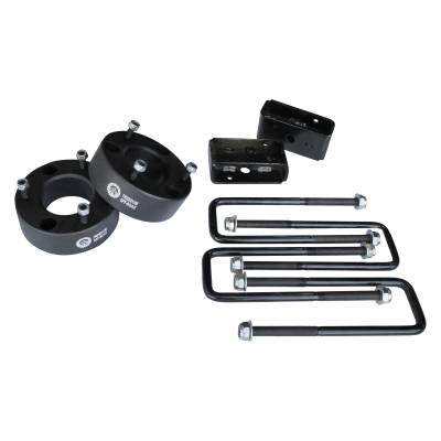 Freedom Off-Road - Freedom FO-G603-2AL 3"F Struts/2"R Block/Ubolt Kit for 07-19 Silv/Sierra 1500