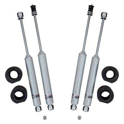 Freedom Off-Road - Freedom FO-SH301+FO-J302302 3" Spacer Lift w/Shocks for 97-06 Jeep Wrangler TJ