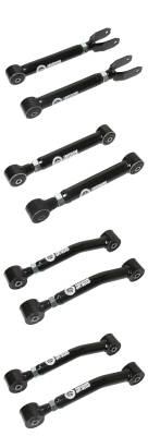 Freedom Off-Road - Freedom FO-J705FU-ADJ+FO-J705RU-ADJ+FO-J705L-ADJ2 0-8" Arms Kit for 97-06 TJ