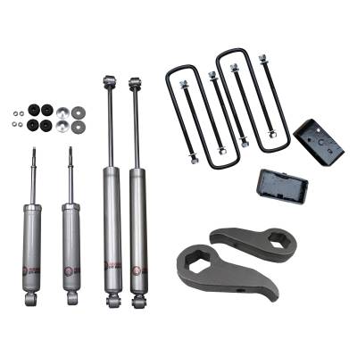 Freedom Off-Road - Freedom FO-G504-KIT 1-3"Lift Kit w/Shocks for 11-19 Sierra/Silverado 2500HD/3500
