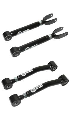 Freedom Off-Road - Freedom FO-J705FU-ADJ+FO-J705L-ADJ 8" FR U/L Arms for 84-06 Cherokee/Wrangler TJ