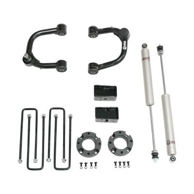 Freedom Off-Road - Freedom FO-F604-3AL+FO-F304R+FO-F704FU 3"Lift w/Shocks Arm for 04-20 F150/LT