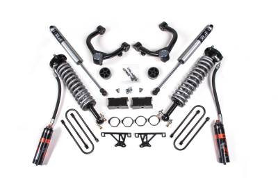 BDS Suspension - BDS Suspension BDS1858PSS 1.5" Lift 0.5" Rear FOX for 25 Chevy TB GMC AT4 1500