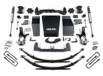 BDS Suspension - BDS Suspension BDS709FS 6.5" Suspension Lift Kit 14-18 Silverado/Sierra 1500 4WD