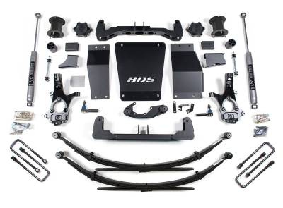 BDS Suspension - BDS Suspension BDS709H NX2 6.5" Suspension Lift Kit for 14-18 Chevy/GMC 1500 4WD