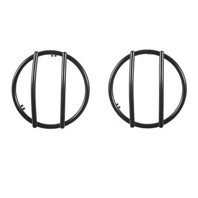 Smittybilt - Smittybilt 5690 2Pc Front Signal Covers Black for 07-18 Jeep Wrangler JK