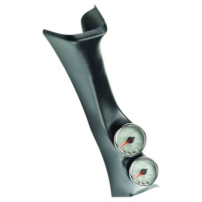 AutoMeter - AutoMeter P72012 Spek-Pro Dsl Pillar Silver/Chrme 60PSI/2000F for 08-10 Ford SD