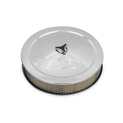 Quick Fuel Technology - Quick Fuel Technology 120-1Quick Fuel 14" Air Cleaner Chrome Finish Assembly