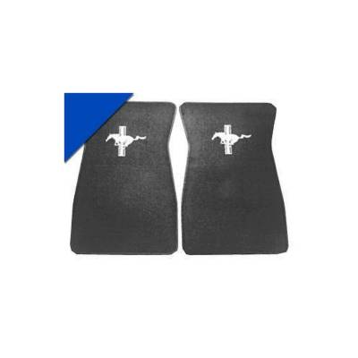 Scott Drake - Scott Drake ACC-FM-EMB-BB 64-68 Ford Mustang Floor Mat Set