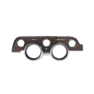 Scott Drake - Scott Drake C8ZZ-10838-BMI Instrument Panel Bezel for 68 Ford Mustang 200-428