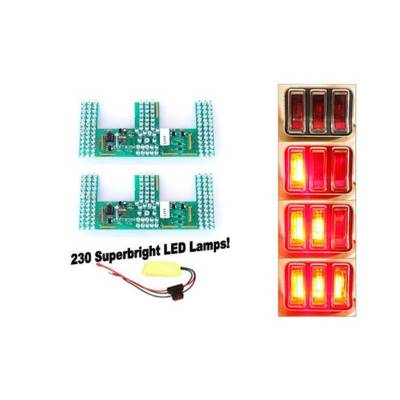 Scott Drake - Scott Drake SD-6004-UB 67-68 Ford Mustang Taillight Kit