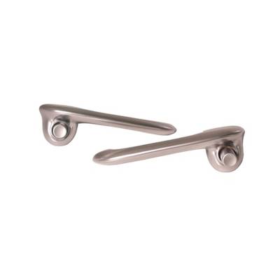 Scott Drake - Scott Drake C9ZZ-6222404-5S 69-70 Ford Mustang Exterior Door Handle Set