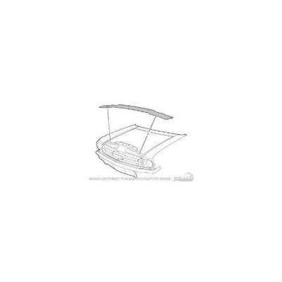Scott Drake - Scott Drake C4DZ-16A238-A 64-70 Ford Mustang Hood Seal