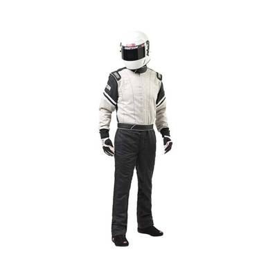 Simpson Safety - Simpson Safety L205171 Legend II Racing Suit Small Black/Gray