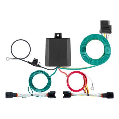 CURT - CURT 56528 Custom Wiring Harness 4-Way Flat Output Select Acura TLX