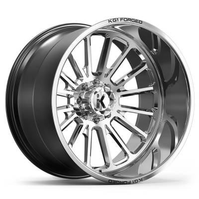 KG1 Wheels - KG1 Wheels KC010221087PS KC010 Victor 22x10 8x170 -24mm Polished