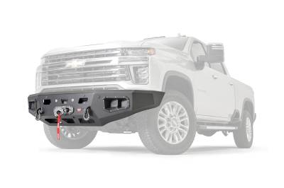 Warn - Warn 107004 Chevrolet Winch Bumper